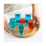 Glass 6591 Meşrubat Kahve Yanı Bardağı Sunumluk 6 Adet 100CC Meşrubat Bardak - 1 Adet - 0 - 200 ml