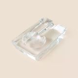 Glass Bore Puro Küllük - Şeffaf - 17X10 Cm