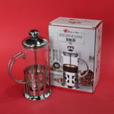Glass In Love Papatya Desenli Çelik Kahve & Bitki Çayı Demleme Bardağı 350 Ml