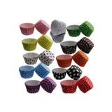 glassepet 100'lü Muffin Cupcake Kağıdı, Renkli Kağıt Muffin Kek Kalıbı