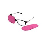 glasses accessory Göz kapama bandı bez pembe 1 çift