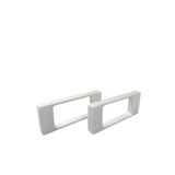 GLASSMAKRO Beyaz Duşakabin Kulp 14-16 cm Ayarlı