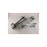 GLASSMAKRO Duşakabin Cam Kapı Kulp Parlak Kol (Ayarlı 14-16 CM)