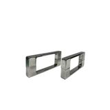 GLASSMAKRO Krom Duşakabin Kulp 14-16 cm Ayarlı