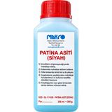 glassmakro Siyah Patina Asiti 250 ml – Vitray Lehim Karartma Sıvısı
