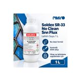 glassmakro Soldex Sr-33 No Clean Sıvı Flux Lehim Suyu 1 L