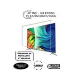 Glassmax 49" Inç 124 Ekran Tv Ekran Koruyucu