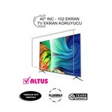 Glassmax Altus AL-40S5000 Uyumlu 40 inç 102 Ekran TV Ekran Koruyucu