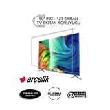Glassmax Arçelik 50U7400 Uyumlu 50 inç 127 Ekran TV Ekran Koruyucu
