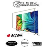 Glassmax Arçelik 65A5700F Modeli İçin 65" Inç 165 Ekran TV Ekran Koruyucu Kaliteli Özellikler