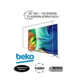Glassmax Beko 40" Inç 102 Ekran Tv Ekran Koruyucu