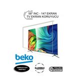 Glassmax Beko 58" Inç 147 Ekran Tv Ekran Koruyucu