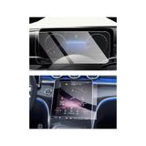 Glassmax Dijital Gösterge ve Multimedya Ekran Koruyucu Paketi - 9H Nano Teknoloji Mercedes C Serisi ile uyumlu