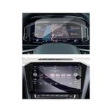Glassmax Dijital Gösterge ve Multimedya Ekran Koruyucu Paketi - 9H Nano Teknoloji VW Passat B8-8,5 ile uyumlu