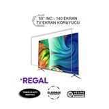 Glassmax Regal 55 Led/7000 Uyumlu 55" Inç 140 Ekran Tv Ekran Koruyucu