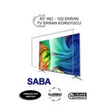 Glassmax Saba 40" / Inç 102 Ekran Tv Ekran Koruyucu