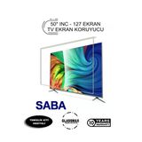 Glassmax Saba 50" Inç 127 Ekran Tv Ekran Koruyucu Paketi