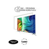 Glassmax TC-L 75" Inç 190 Ekran Tv Ekran Koruyucu Kristal Netlik