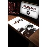 GlassPad Cam Mouse Pad - Berserk: Guts (2) - Premium Temperli Cam - 80x40 Cm [L]