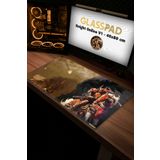 GlassPad Cam Mouse Pad - Knight Online V1 - Premium Temperli Cam - 80x40 Cm [L]