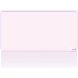 GlassPad Cam Mouse Pad - Toz Pembe - Premium Temperli Cam - 80x40 Cm [l]