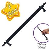 Glaswen 8 Adet Erciyes Kulp Siyah 224 mm Kulp Mobilya Mutfak Dolabı Çekmece Dolap Kapak Kulpu Kulbu Metal Kulpları
