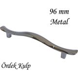 Glaswen Ördek Kulp Krom 96 mm Kulp Mobilya Mutfak Dolabı Çekmece Dolap Kapak Kulpu Kulbu Metal Kulpları