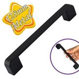 Glaswen Oval Marmara Kulp 128 mm Siyah Mutfak Kulpu Çekmece Dolap Kapak Kulbu Metal Mobilya Dolabı Kulpları