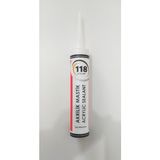 Glax Tools Beyaz Silikonize Mastik Çekomastik Duvar Çıtası Yapıştırıcı 480 Gr 118SEALANT