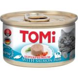 Glblseme Tomi Kedi Somonlu Yaş Mama 85 gr x 6 Adet - Balık