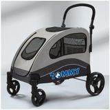 Glblseme Tommy Evcil Hayvan Arabası Gri 90*73*108CM Max 60KG