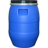 GLC Paınts Plastik Varil Bidon 25 Lt Hdpe Gövde Mavi Metal Çember Sızdırmaz Conta