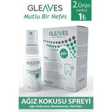 Gleaves Naturals Ağız Kokusu Önleyici Sprey 30 ml Alkolsüz Ferah Nefes Sağlayan Formül
