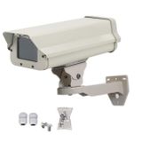 GledeYeTec 14.5 inç Alüminyum Konut CCTV Güvenlik Gözetim Açık Kamera Kutusu Duvara Montaj Ayarlanabilir Montaj Braketi Kiti CCTV Bullet Gözetim Kameraları için