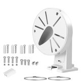 GledeYeTec 8 inç CCTV Güvenlik Kamerası Montaj Braketi, ABS Kapalı Açık Duvara Montaj DaHua Hikvision Dome Kameralar için L-Tipi Braket CCTV Güvenlik Dome IP Kamera Montajı