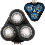 Gleway SH50 Yedek Tüm Kafalar Philips Elektrikli Tıraş Makineleri Serisi 5000 OEM SH50 Jilet Kafaları Bıçakları Norelco Serisi 5000 (S5xxx), AquaTouch (S5xxx), PowerTouch (PT8xx, PT7xx) ve AquaTouch (AT8xx, AT7xx) için Uygun
