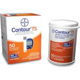 Glikoz Test Stribi Contour Ts 50'li, Güvenilir ve Kolay Kullanım Sağlar. - 0 - 1 Yaş - Seçenek 1