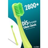 Glimo Classic 2800 Diş Fırçası, Hassas Diş Eti Dostu, Ultra Yumuşak Kıl, Diş Eti Kanamasına Karşı, Yeşil