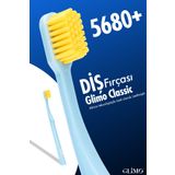 Glimo Classic 5680+ Diş Fırçası, Hassas Diş Eti Dostu, Ultra Yumuşak Kıl, Diş Eti Kanamasına Karşı, A.MAVİ