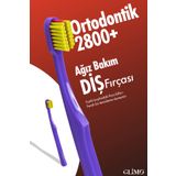 Glimo Ortodontik Diş Fırçası 2800 | Fda Onaylı,bpa Içermez,diş Teli Temizliği | 0,12 Mm Fırça Kılı, Mor
