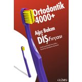 Glimo Ortodontik Diş Fırçası 4000 | Fda Onaylı,bpa Içermez,diş Teli Temizliği | 0,12 Mm Fırça Kılı, Mor