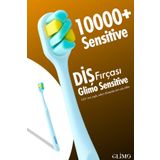 Glimo Sensitive 10.000 Ultra Yumuşak Diş Fırçası,hassas Diş Eti Dostu,diş Eti Kanaması Önleyici,su Mavisi