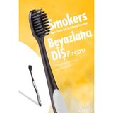 Glimo Smokers Beyazlatıcı Diş Fırçası | Sigara & Çay Lekelerine Karşı | Plak & Sararma Önleyici | Beyaz