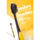 Glimo Smokers Beyazlatıcı Diş Fırçası | Sigara & Çay Lekelerine Karşı | Plak & Sararma Önleyici | Sarı