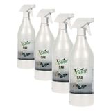 Glint Car 1 Litre%100 Bitkisel Çok Amaçlı Oto Temizleyici Araç Far Koltuk Paspas Temizleme Jant Parlatıcı (4 paketi)