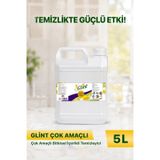 Glint Çok Amaçlı Bitkisel İçerikli Yüzey Temizleyici Yağ Çözücü Kireç Sökücü 5 L