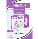 Glion Pharma Nutrifolik Folat, Vitamin B12 , İyot İçeren Dilaltı Tablet Takviye Edici Gıda
