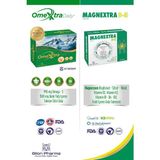 Glion Pharma Omextra Daily Omega 3 Balık Yağı ve Magnextra D-K Magnezyum D3 K2 Vitamin Seti - Aromasız