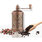 Glıos Bakır Zamak Karabiber El Değirmeni Öğütücü Grinder 8 cm - Standart