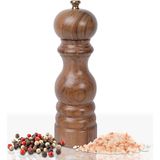 Glios Ceviz Ahşap Tuz ve Karabiber El Değirmeni Öğütücü Grinder 18 Cm